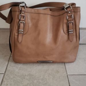 Versatile Light Brown Tote/Crossbody